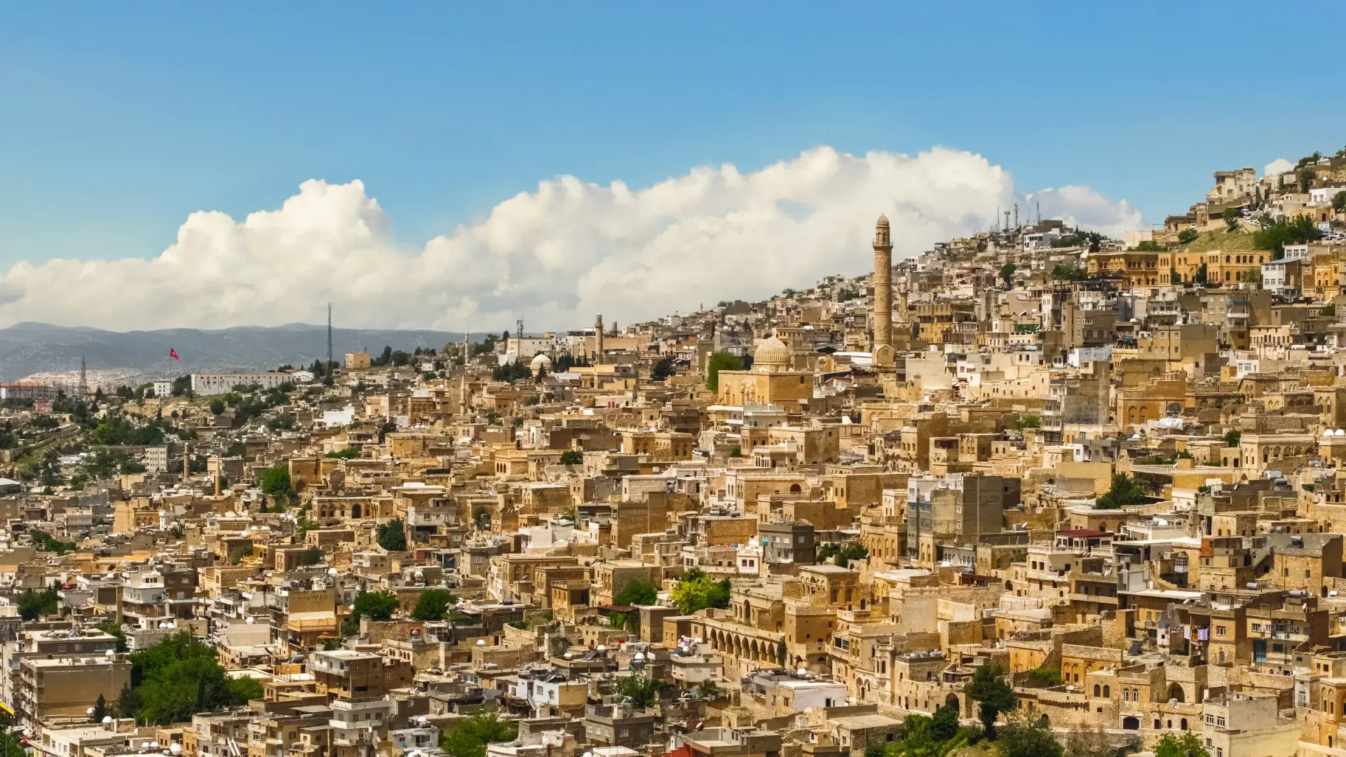 Eski Mardin’in taş evleri